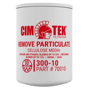 Filtro spin-on Cim-Tek 300-10 de 10 micras (celulosa)